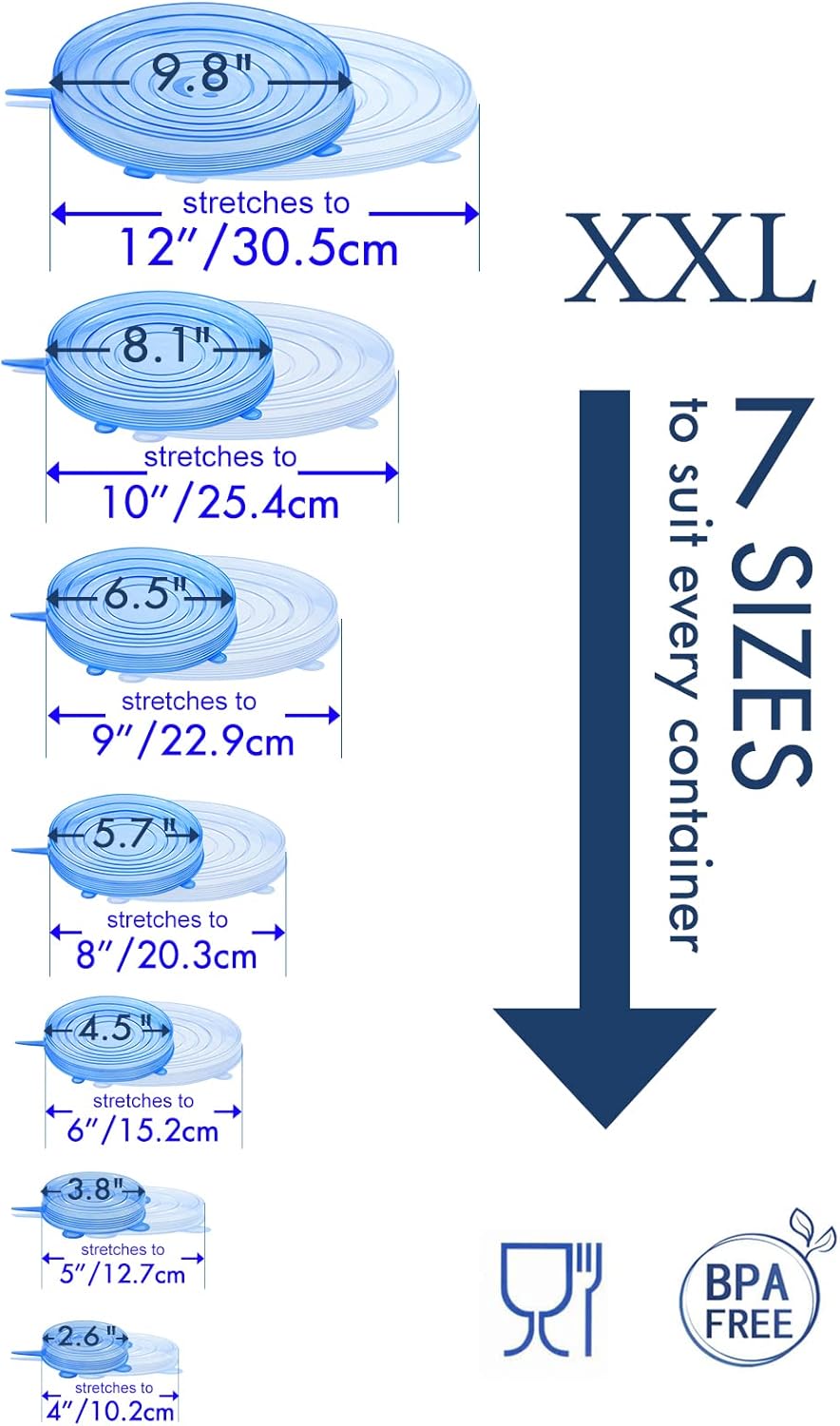 Silicone Stretch Lids