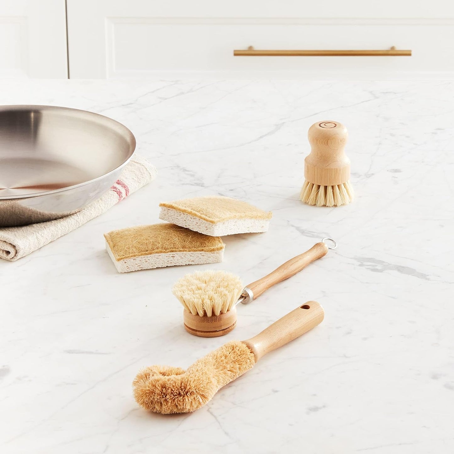 Bamboo Dish Brush Set